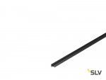 1000462 SLV GRAZIA 10, профиль накладной плоский, 2 м, без экрана, черный
