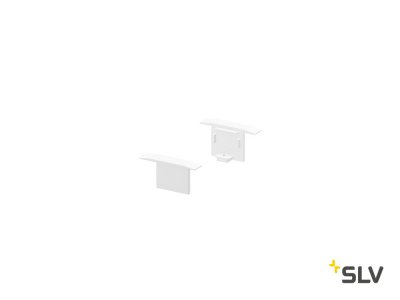 1000473 SLV GRAZIA 10, заглушка для встраиваемого профиля, 2шт., белый 1000473 SLV GRAZIA 10, заглушка для встраиваемого профиля, 2шт., белый
