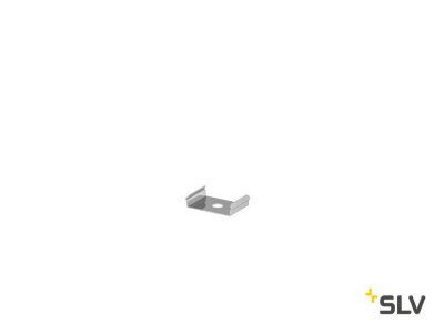 1000487 SLV GRAZIA 10, зажим монтажный невидимый , 2шт., сталь