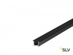 1000495 SLV GRAZIA 20, профиль встраиваемый, 2 м, без экрана, черный