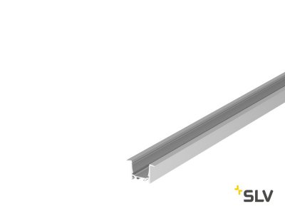 1000496 SLV GRAZIA 20, профиль встраиваемый, 3 м, без экрана, алюминий