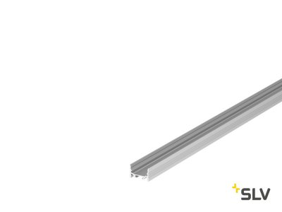 1000499 SLV GRAZIA 20, профиль накладной плоский с желобками, 1 м, без экрана, алюминий 1000499 SLV GRAZIA 20, профиль накладной плоский с желобками, 1 м, без экрана, алюминий