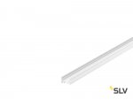 1000506 SLV GRAZIA 20, профиль накладной плоский с желобками, 3 м, без экрана, белый