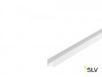 1000518 SLV GRAZIA 20, профиль накладной стандарт гладкий, 1 м, без экрана, белый