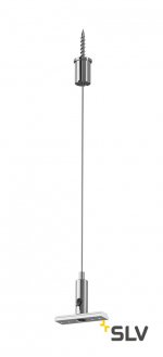 1000535 SLV GRAZIA 20, подвес профиля, 2 м, 2шт., сталь