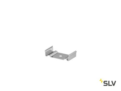 1000536 SLV GRAZIA 20, зажим монтажный невидимый , 2шт., сталь