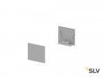 1000565 SLV GRAZIA 20, заглушка плоская для профиля стандарт, 2шт., алюминий