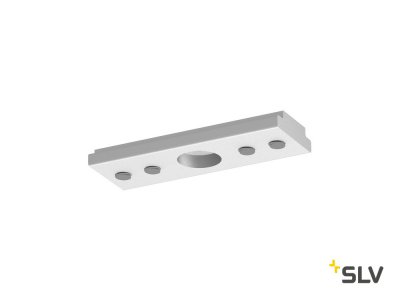 1000571 SLV GRAZIA 20, коннектор прямой, 2шт., алюминий