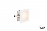 SLV 1000576 FRAME BASIC LED HV светильник встраиваемый 3.1Вт с LED 2700К, 140лм, белый