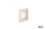 SLV 1000577 FRAME BASIC LED HV светильник встраиваемый 3.1Вт с LED 2700К, 140лм, серебристый