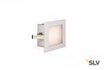 SLV 1000577 FRAME BASIC LED HV светильник встраиваемый 3.1Вт с LED 2700К, 140лм, серебристый