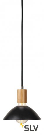 1000581 SLV FITU Е27 PD светильник подвесной 2.5m для лампы Е27 60Вт макс., без основания, бамбук светлый