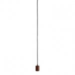 1000583 SLV FITU Е27 PD светильник подвесной 2.5m для лампы Е27 60Вт макс., без основания, бамбук темный