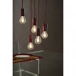 1000585 SLV FITU Е27 PD светильник подвесной 2.5m для лампы Е27 60Вт макс., без основания, бетон