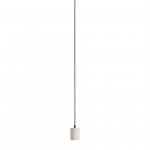 1000585 SLV FITU Е27 PD светильник подвесной 2.5m для лампы Е27 60Вт макс., без основания, бетон