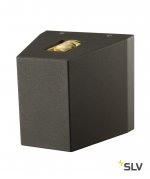 1000588 SLV OUT-BEAM QT-DE12 светильник настенный IP44 для лампы R7s 78мм 80Вт макс., антрацит
