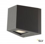 1000588 SLV OUT-BEAM QT-DE12 светильник настенный IP44 для лампы R7s 78мм 80Вт макс., антрацит