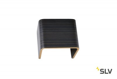 1000616 SLV мАNA 120, плафон из древесины, черный/ коричневый 1000616 SLV мАNA 120, плафон из древесины, черный/ коричневый