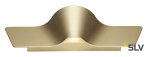1000651 SLV WAVE WALL 45 Dim to Warm светильник настенный с  LED 22Вт, 2000-3000K, 1050лм, латунь