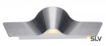 1000652 SLV WAVE WALL 45 Dim to Warm светильник настенный с  LED 22Вт, 2000-3000K, 1050лм, матированный алюминий