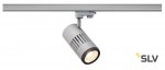 1000658 SLV 3Ph, STRUCTEC LED ZOOMING LENS светильник c LED 35Вт, 3000K, 2960-3120лм, 20°-60°, CRI>90, серебр.