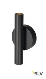 1000675 SLV KARPO UP/DOWN LED светильник настенный с LED 10Вт, 3000К, 2х 40°, 2х 320лм, черный