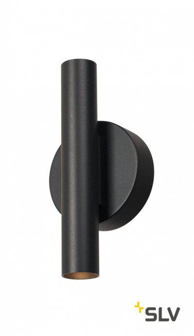 1000675 SLV KARPO UP/DOWN LED светильник настенный с LED 10Вт, 3000К, 2х 40°, 2х 320лм, черный