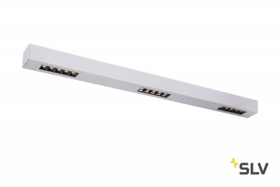 SLV 1000690 Q-LINE BAP CL 1m LED светильник накладной 45Вт с LED 4000К, 2300лм, 30°, URG<10, CRI>90, серебристый SLV 1000690 Q-LINE BAP CL 1m LED светильник накладной 45Вт с LED 4000К, 2300лм, 30°, URG<10, CRI>90, серебристый