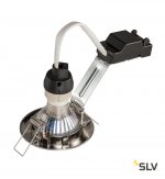 1000715 SLV PIKA QPAR51 светильник встраиваемый для лампы GU10 50Вт макс., хром