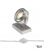 1000724 SLV KALU FLOOR 1 QPAR111 светильник напольный для лампы ES111 75Вт макс., матированный алюминий