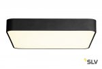 1000725 SLV MEDO 60 SQUARE LED светильник накладной с LED 39Вт, 3000К, 3300лм, диммируемый 1-10В, черный