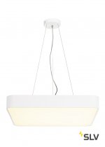 1000726 SLV MEDO 60 SQUARE LED светильник накладной с LED 39Вт, 3000К, 3300лм, диммируемый 1-10В, белый
