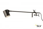 1000733 SLV ANELA LED DISPLAY светильник на струбцине с LED 10Вт, 4000К, 900лм, 50°, с выключателем, черный