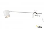 1000734 SLV ANELA LED DISPLAY светильник на струбцине с LED 10Вт, 4000К, 900лм, 50°, с выключателем, белый