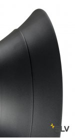 SLV 1000743 BATO 35 LED CW светильник накладной 15Вт с LED 2700К, 850лм, 100°,  черный