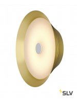SLV 1000745 BATO 35 LED CW светильник накладной 15Вт с LED 2500К, 1050лм, 100°,  латунь
