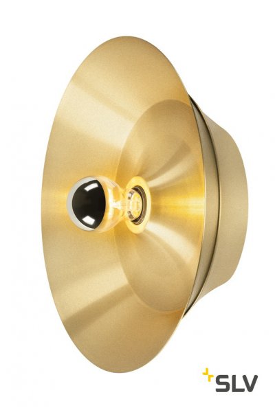 SLV 1000748 BATO 35 E27 CW светильник накладной для лампы E27 60Вт макс., латунь