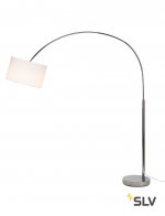 1000763 SLV FENDA BOW BASIS светильник напольный для лампы E27 40Вт макс., без абажура, хром