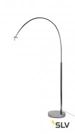 1000763 SLV FENDA BOW BASIS светильник напольный для лампы E27 40Вт макс., без абажура, хром