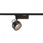 1000767 SLV 1PHASE-TRACK, KALU TRACK LED светильник с LED 17Вт, 3000К, 1000лм, 60°, черный