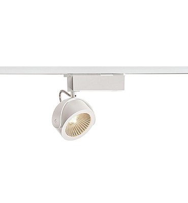 1000768 SLV 1PHASE-TRACK, KALU TRACK LED  светильник с LED 17Вт, 3000К, 1000лм, 60°, белый/ черный