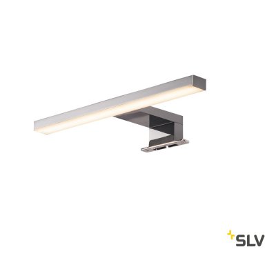 1000777 SLV DORISA LED 30 светильник для зеркала IP44 с LED 5.2Вт, 4000К, 280лм, хром 1000777 SLV DORISA LED 30 светильник для зеркала IP44 с LED 5.2Вт, 4000К, 280лм, хром