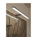 1000778 SLV DORISA LED 30 светильник для зеркала IP44 с LED 5.2Вт, 4000К, 280лм, матированный металл