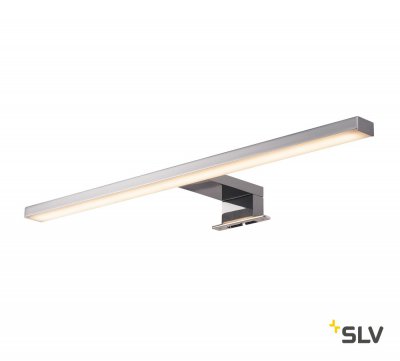 1000780 SLV DORISA LED 50 светильник для зеркала IP44 с LED 6.6Вт, 4000К, 350лм, хром 1000780 SLV DORISA LED 50 светильник для зеркала IP44 с LED 6.6Вт, 4000К, 350лм, хром