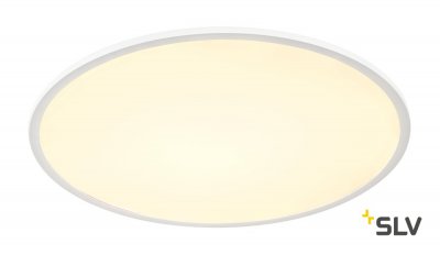 SLV 1000783 PANEL 60 ROUND CL светильник потолочный 42Вт с LED 3000К, 3150лм, 110°, белый