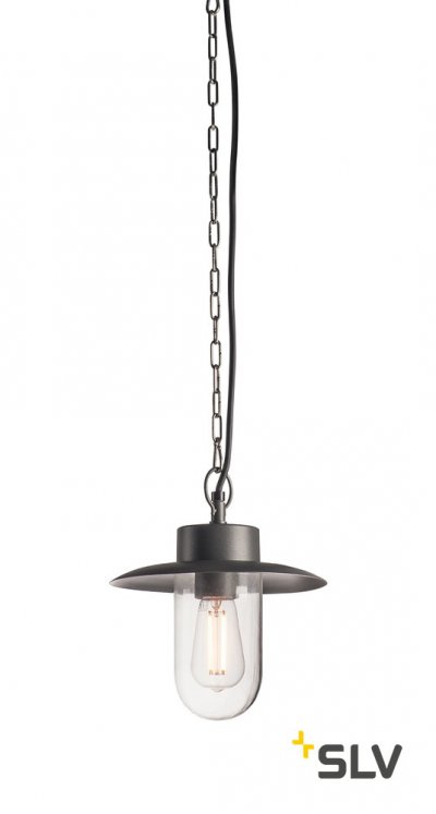 1000821 SLV MOLAT PD светильник подвесной IP44 для лампы E27 60Вт макс., антрацит