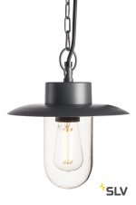 1000821 SLV MOLAT PD светильник подвесной IP44 для лампы E27 60Вт макс., антрацит