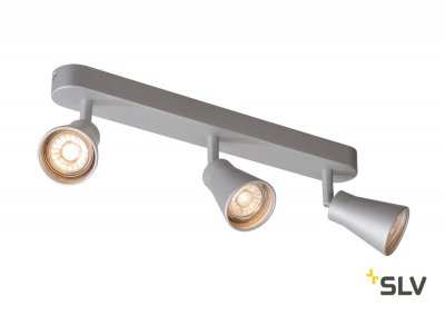 SLV 1000894 AVO TRIPLE CW светильник накладной для 3-х ламп GU10 по 50Вт макс., серебристый