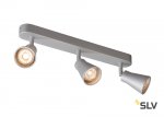 SLV 1000894 AVO TRIPLE CW светильник накладной для 3-х ламп GU10 по 50Вт макс., серебристый