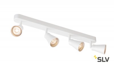 SLV 1000896 AVO QUAD CW светильник накладной для 4-х ламп GU10 по 50Вт макс., белый SLV 1000896 AVO QUAD CW светильник накладной для 4-х ламп GU10 по 50Вт макс., белый